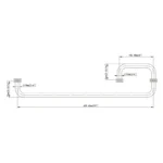 brushed-nickel-with-metal-washers-round-profile-pull-towel-bar-combo-YCD-size-1