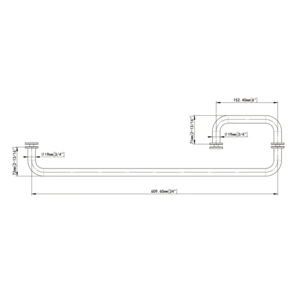 brushed-nickel-with-metal-washers-round-profile-pull-towel-bar-combo-YCD-size-1