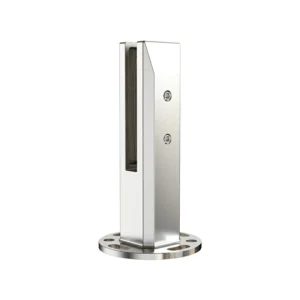 Square Base Round Post Spigots For Glass Panels — LS-NSF