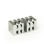 Chrome Square Back to Back Style Shower Knob — NF02 — view 1
