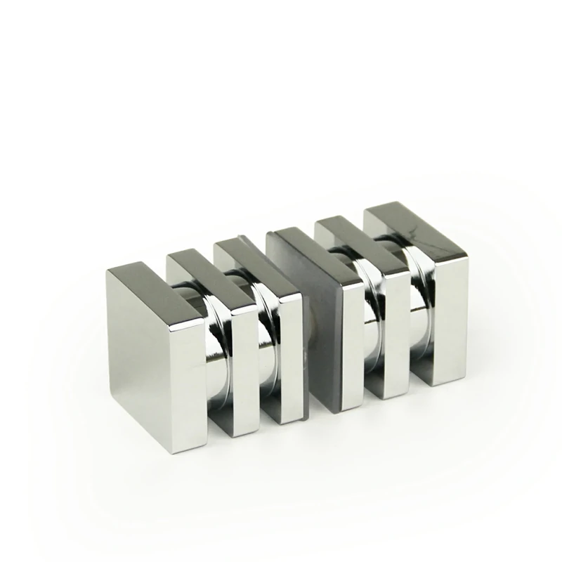 Chrome Square Back to Back Style Shower Knob — NF02