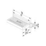 Rectangular Handrail Connectors — LS-5010-EC — view 2