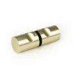 Gold Round Back to Back Finger Grip Shower Knob 40mm*55mm — NY29 — view 1