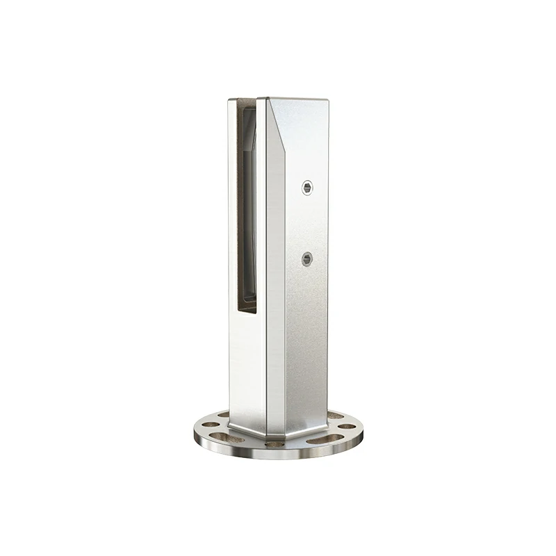 Square Base Round Post Glass Fence Spigot — LS-OSF