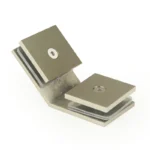 135° Glass to Glass Square Wall Mount & Glass Clamp — CV7ZB135 — view 1