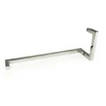 With Metal Washers Square Profile Pull & Towel Bar Combo 20*20*6/8*18/24 — FCD-20x6/8x18/24 — view 1