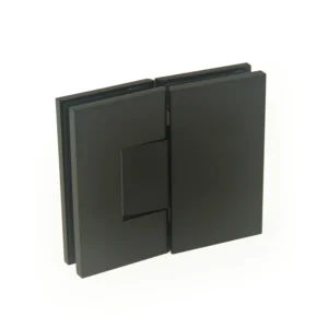 H10-Series Beveled Profile with Covers Square Profile 180° Glass to Glass Shower Door Hinges — H10CDA202E
