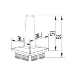Column Handrail Support — LS-8020438 — view 2