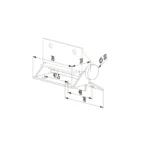 Spring Loaded Pool Gate Hinges — LS-GH-41 — view 2