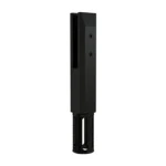 Square In-ground Black Pool Spigots — LS-OSC-B — view 1