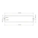 With Metal Washers Back-to-Back Tubular Style Towel Bar 19*6/8/12/18/24 — YS-19×6/8/12/18/24 — view 10