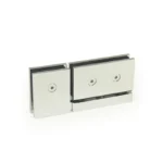 H8-Series Square 180° Pivot Shower Door Hinges — H8202TF — view 1