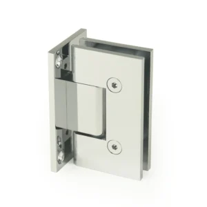 H10-Series Square Profile Adjustable Wall Mount Glass to Wall Shower Door Hinges — H10DA201N