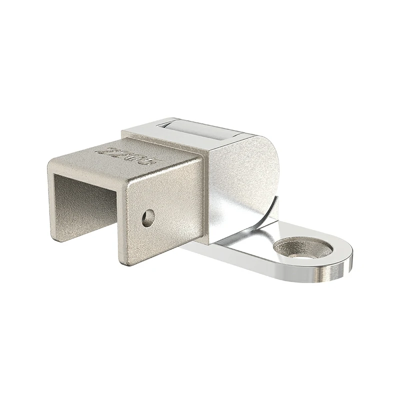 Square Top Rail 23x21mm Wall Bracket Vertical Adjustable-Right — WBA-S25X-VR