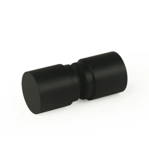 Black Back to Back Modern Shower Knobs 35mm*36mm — NY31