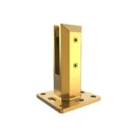 Square Floor-standing Gold Glass Spigot — 188SD — view 1