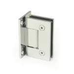 H1-Series Glass to Wall Square Profile Shower Door Hinges — H1201N — view 1