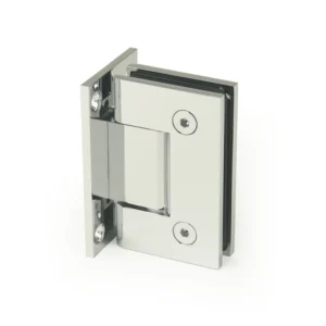 H1-Series Glass to Wall Square Profile Shower Door Hinges — H1201N