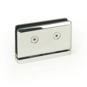 H4-Series Square Profile with Mesh Beveled Pivot Hinge Shower Door Hinges — H4S101T