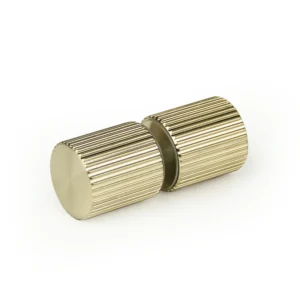Helix Stripe Brass Back to Back Modern Shower Knobs — NY16