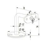 Handrail Support Brackets — LS-WBT03 — view 2