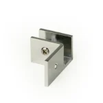 Right Wall Mount Sleeve-Over Bracket Shower Glass Clamp — AU14201NR — view 1