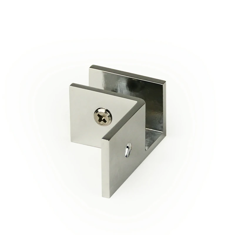 Right Wall Mount Sleeve-Over Bracket Shower Glass Clamp — AU14201NR