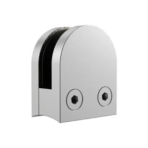 D Shape Glass Clamp — L6013