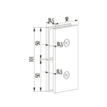 Shelf Bracket 180 Degree — SB-S180G10 — view 2