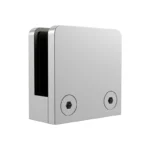 Stainless Steel Square Glass Clamp for Flat Surface — L6016-P — view 1