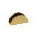 Gold Square Wall Mount U-SHAPE Shower Glass Clamp — AU115801 — view 1