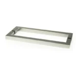 With Mitered Corners Back-to-Back Tubular Style Towel Bar 20*20*6/8/12/18/24 — FS-20x6/8/12/18/24 — view 5