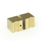 Gold Square Back to Back Finger Grip Shower Knob 30mm*30mm*30mm — NF18 — view 1