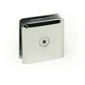 Beveled Profile Square Wall Mount & Glass Clamp — CV2101Z