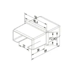 Handrail Connector — LS-8141250 — view 2