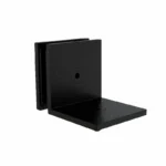 Shelf Bracket Glass to Wall Black — SB-S90W10B — view 1