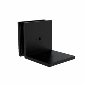 Shelf Bracket Glass to Wall Black — SB-S90W10B