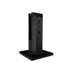 Glass Balustrade Black Spigots — LS-ASF-B — view 1