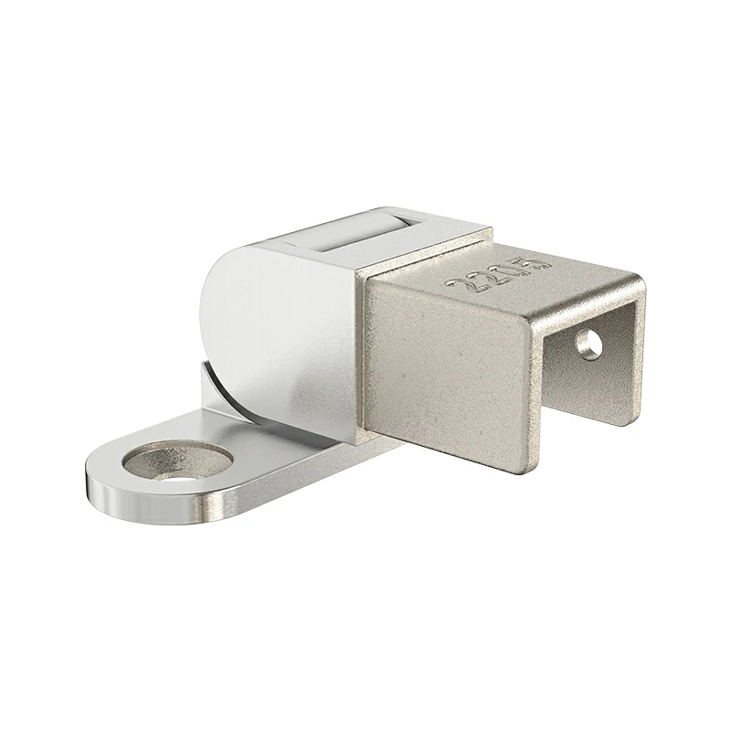Square Top Rail 23x21mm Wall Bracket Vertical Adjustable-Left — WBA-S25X-VL