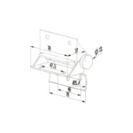 Pool Gate Spring Loaded Hinges — LS-GH-42 — view 2