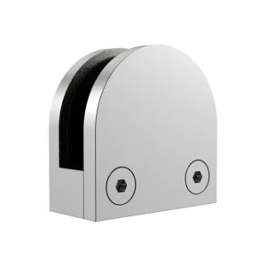 D Shaped Glass Clamp — L6015-P