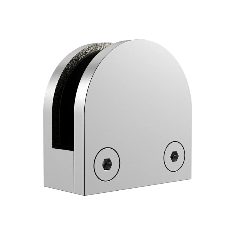 D Shaped Glass Clamp — L6015-P