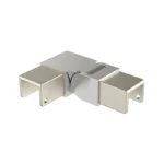 Square Top Rail 25x21mm Vertical Adjustable Joiner-Left — TR-HCVAJ-L — view 1