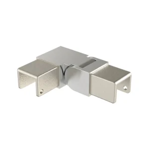 Square Top Rail 25x21mm Vertical Adjustable Joiner-Left — TR-HCVAJ-L