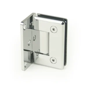H1-Series Beveled Profile Glass to Wall Shower Door Hinges — H1101NP
