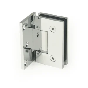 H30-Series Square Profile Glass to Wall Shower Door Hinges — H30A201NP
