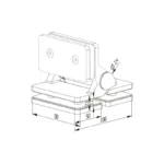 Fence Gate Spring Hinge — PGH-180A — view 2
