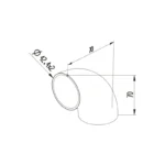 Handrail Post Connectors — LS-NTR-R42.4-7 — view 2