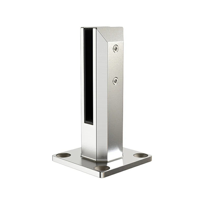 Zig-zag Stairs 12mm Glass Spigot — ADJ-STR-GS