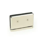 H32-Series Beveled Profile With Radius Corners Mount Pivot Shower Door Hinges — H32101T — view 1